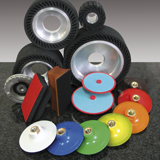 Accessories for discs, belts etc.